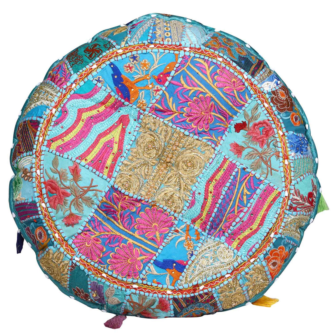 Almofada de ioga em patchwork Lali, tamanho médio