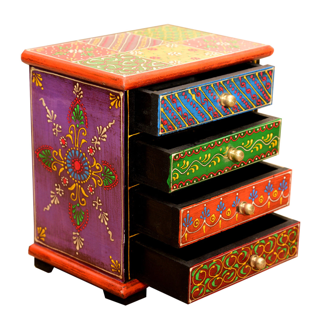 Caixa de joias oriental Nilay