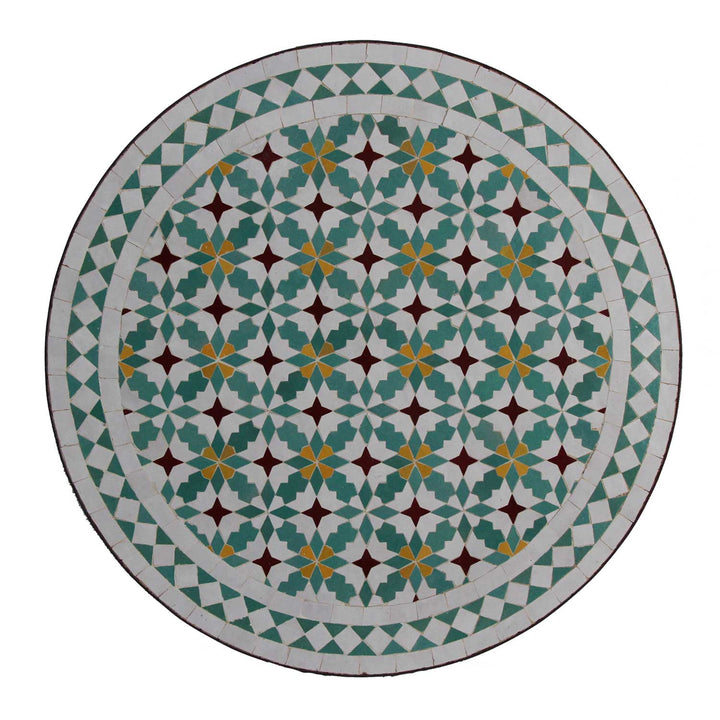 Mesa em mosaico do Marrocos M60-41