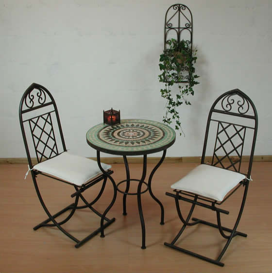 Mesa em mosaico marroquina «Estrela Grande»
