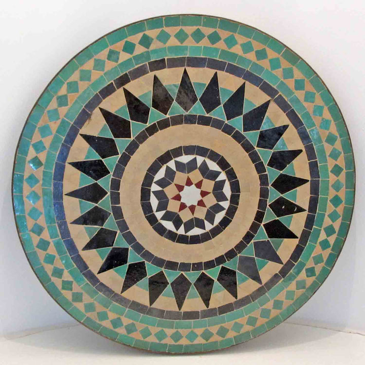 Mesa em mosaico marroquina «Estrela Grande»