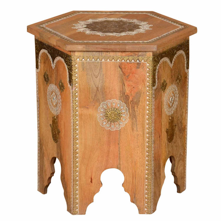 Mesa auxiliar oriental Salman Grande