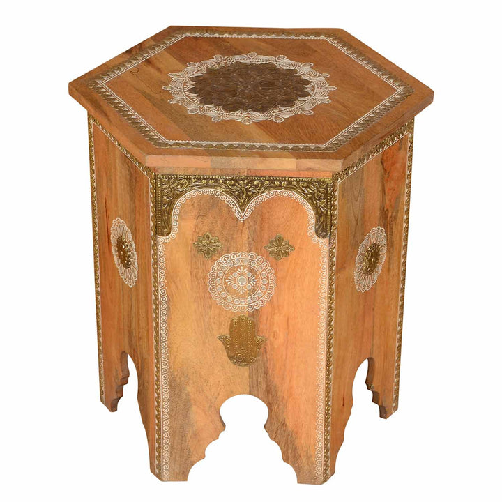 Mesa auxiliar oriental Salman Grande