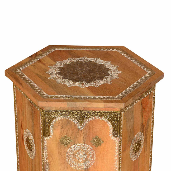 Mesa auxiliar oriental Salman Grande