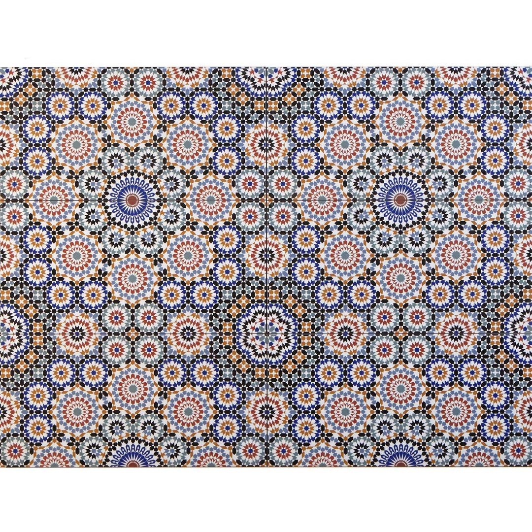 Azulejos de parede orientais 50x25 cm – mosaico