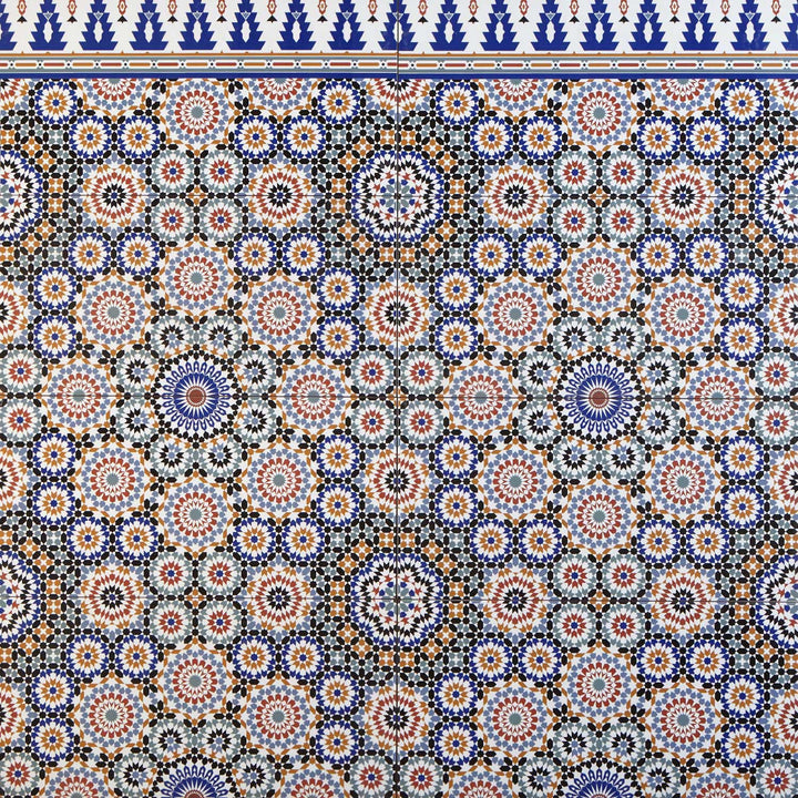 Azulejos de parede orientais 50x25 cm – mosaico