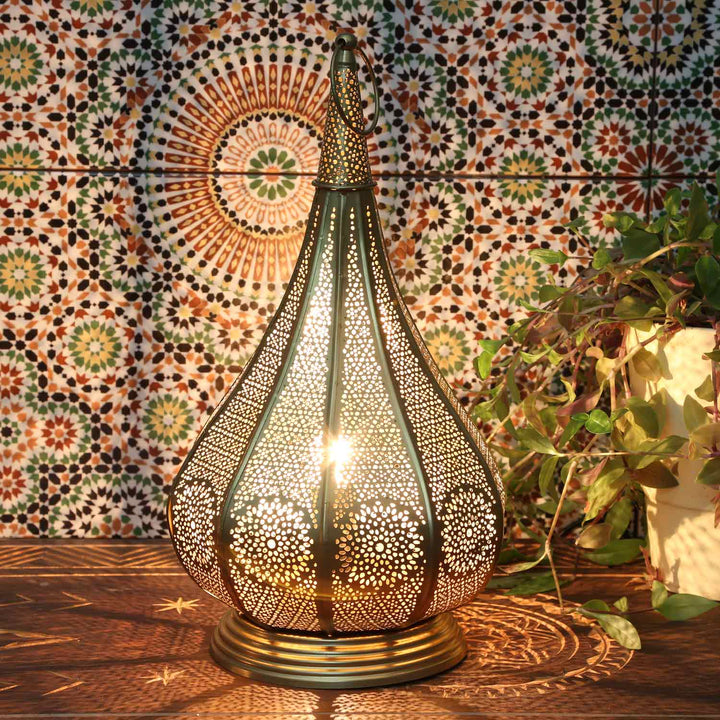 Lâmpada oriental Monza Gold