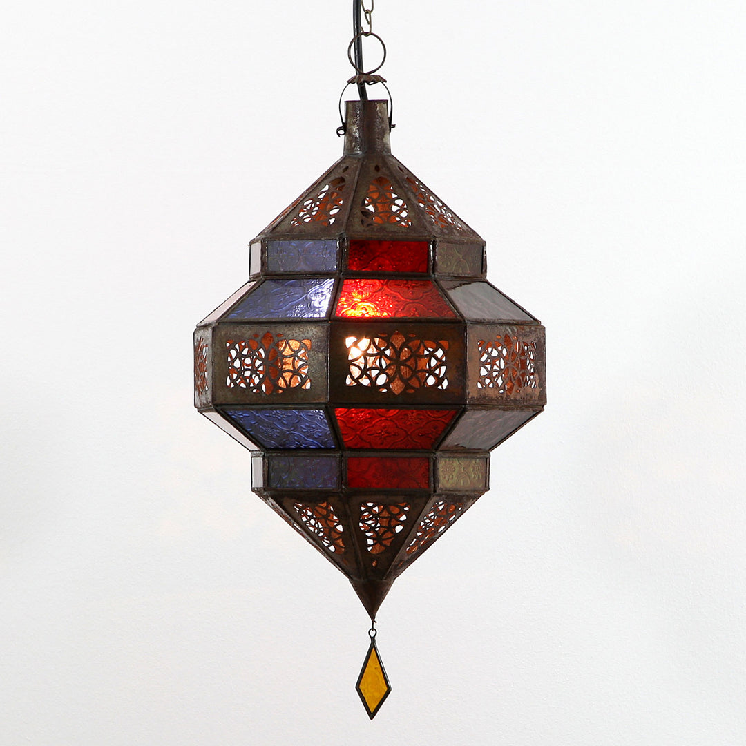 Lanterna de vidro Orient Maha multi