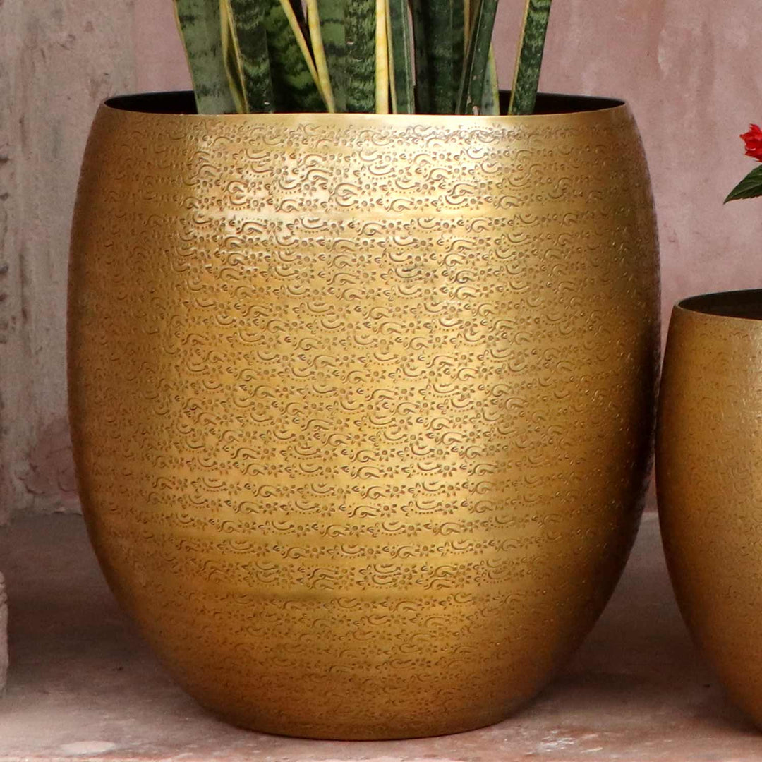 Vaso de flores oriental Leon