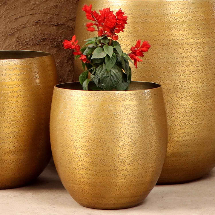 Vaso de flores oriental Leon