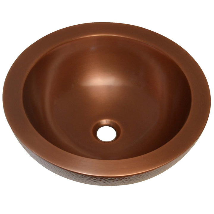 Lavatório oriental Faris em cobre