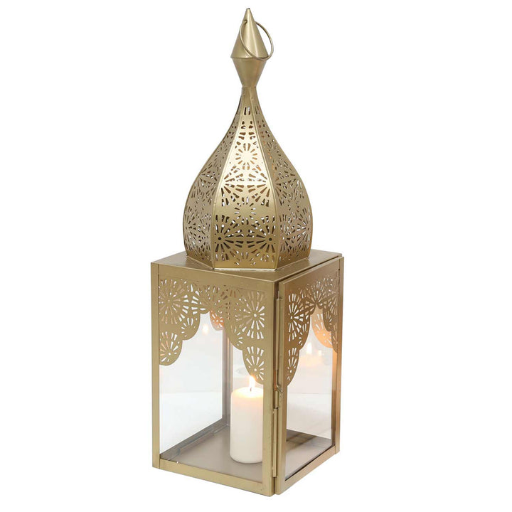 Luminária oriental Modena Gold L