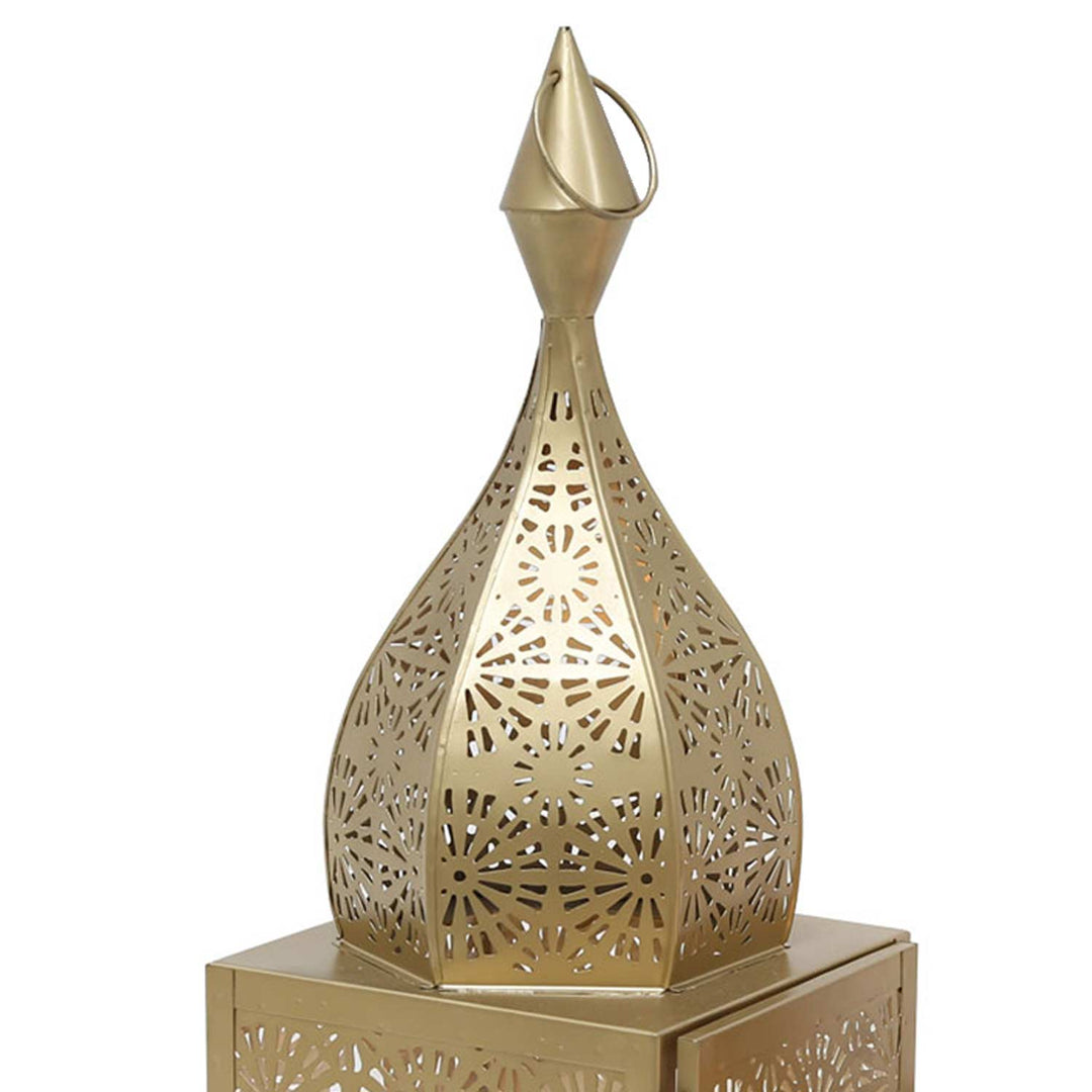 Luminária oriental Modena Gold L