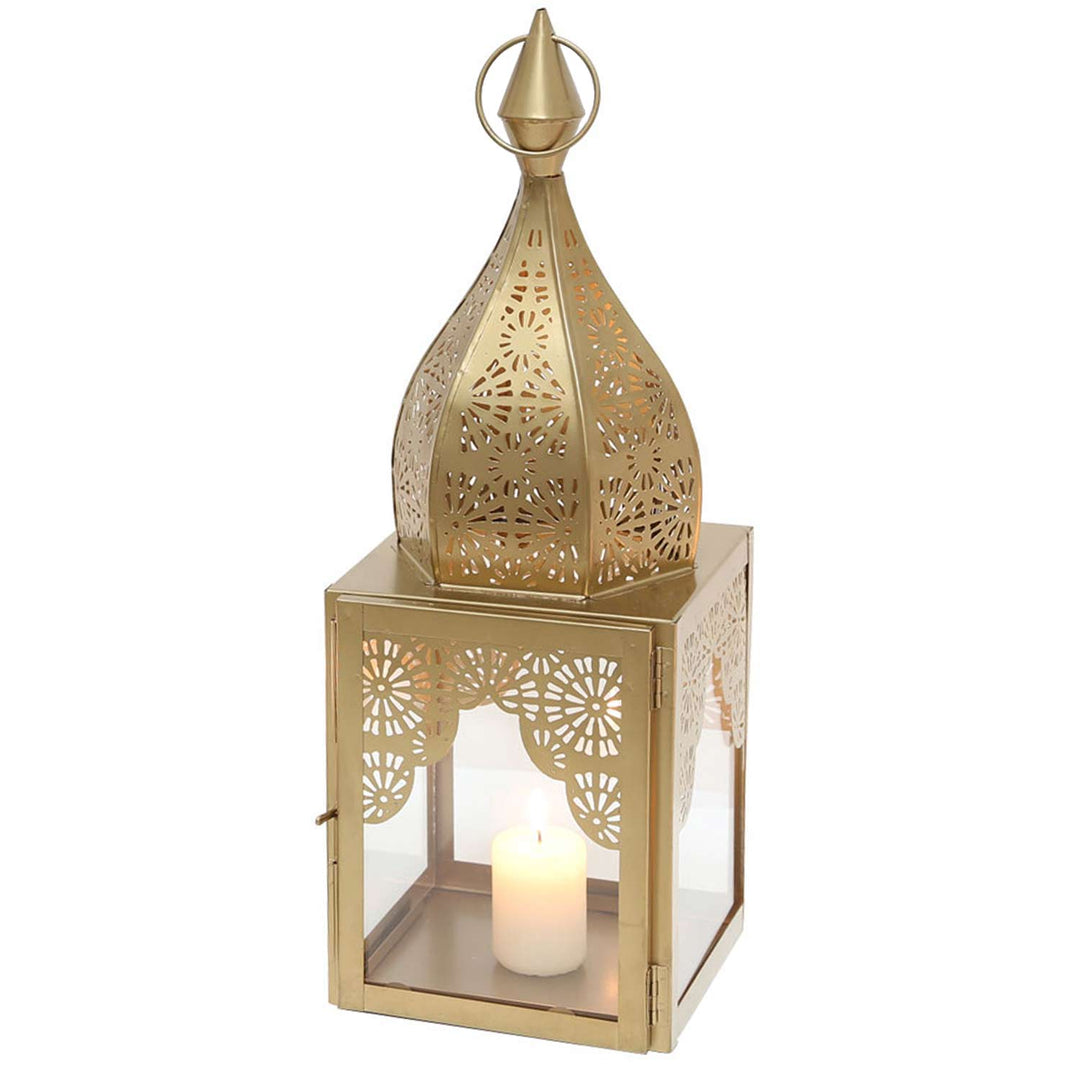 Luminária oriental Modena Gold M