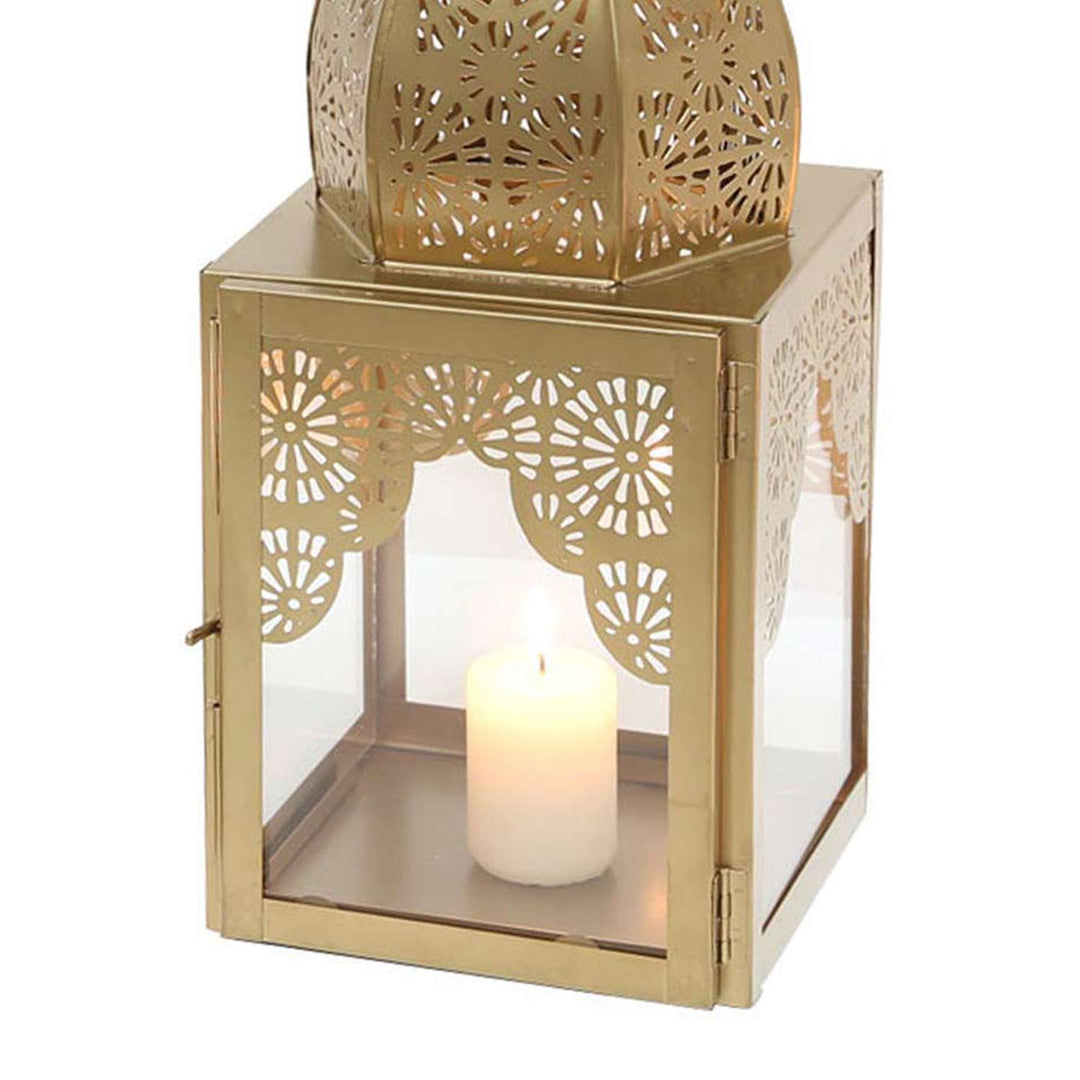 Luminária oriental Modena Gold M
