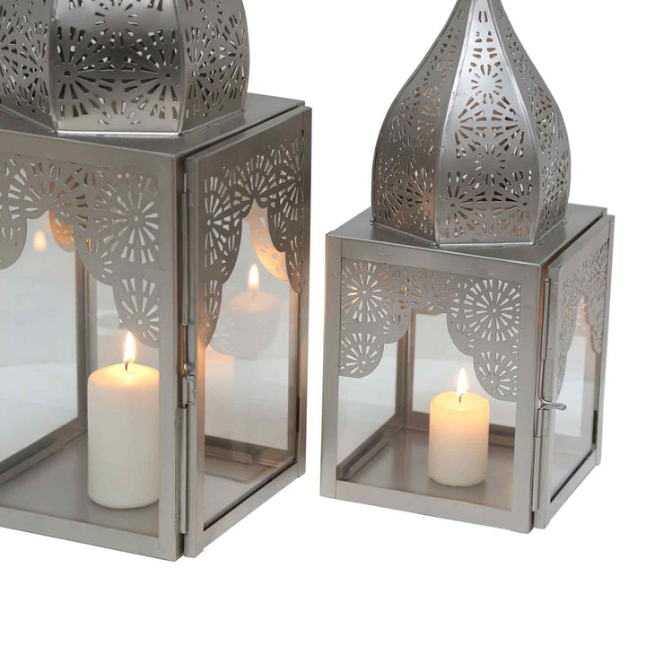 Candeeiro oriental Modena Prata L&M
