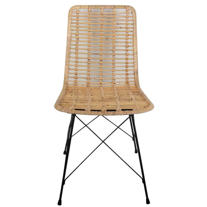 Cadeira de rattan Valencia Natural