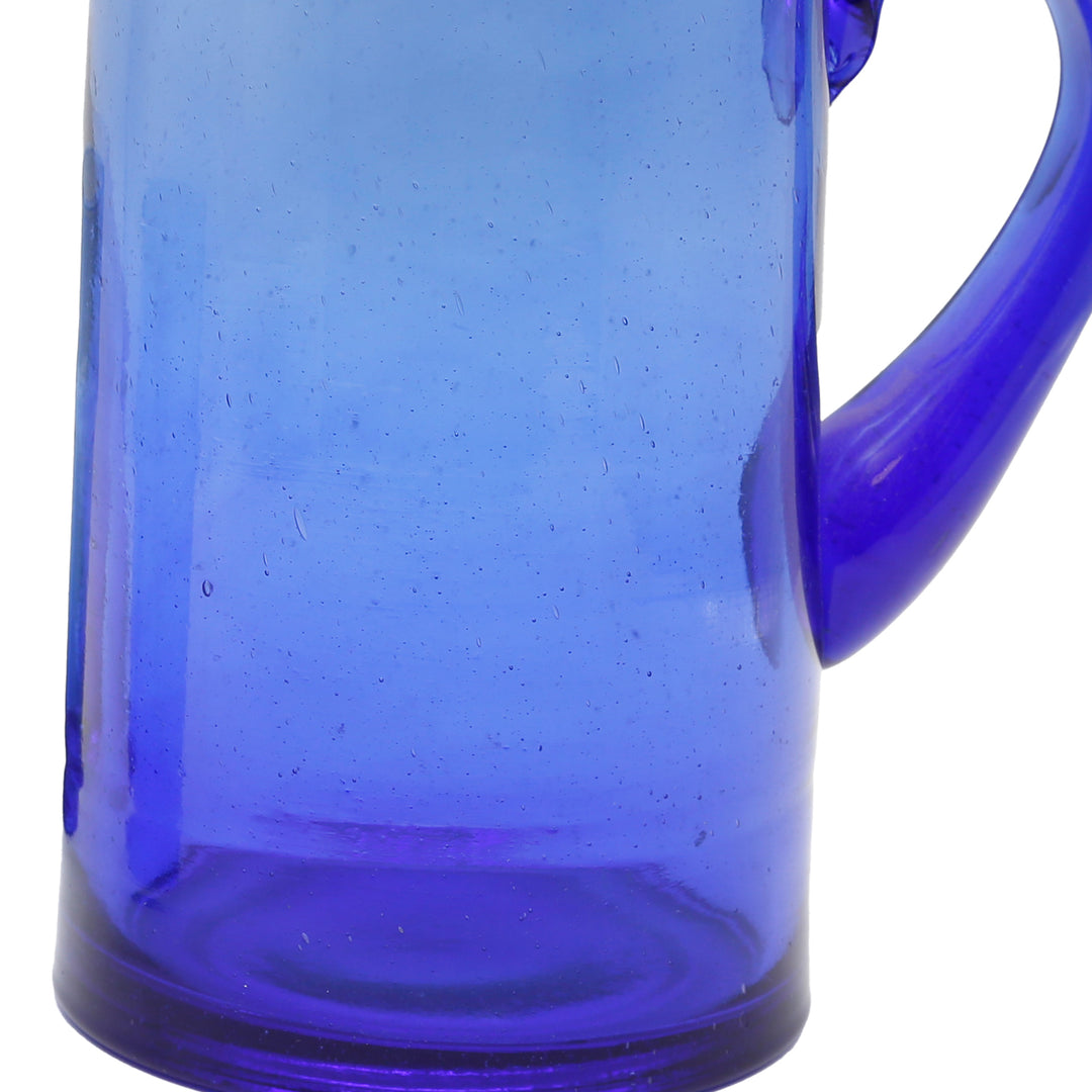Jarro para sumo em azul intenso – ideal para festas no jardim ou para a mesa do pequeno-almoço