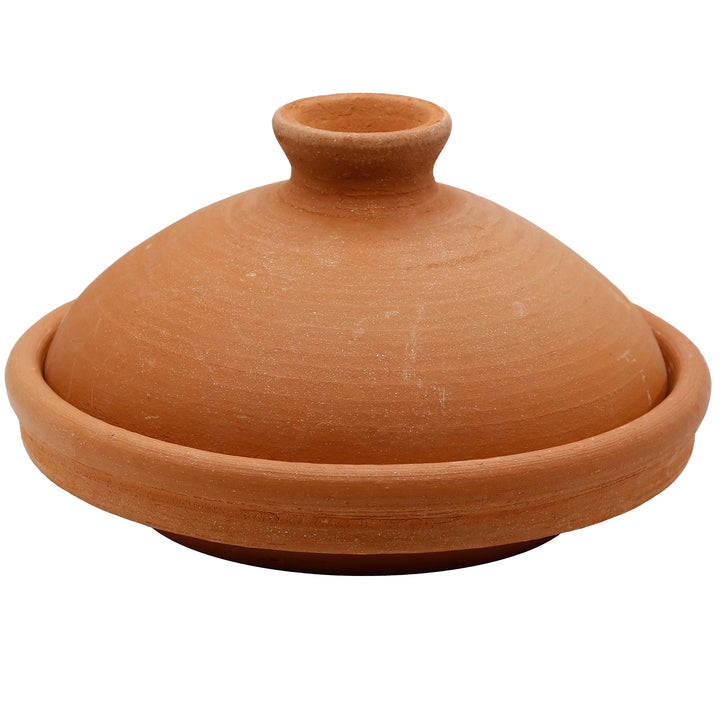 Tagine, uma panela de barro e argila sem esmalte, ideal para 3–4 pessoas