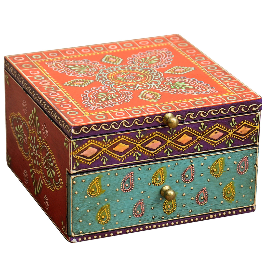 Caixa de joias oriental Shanti