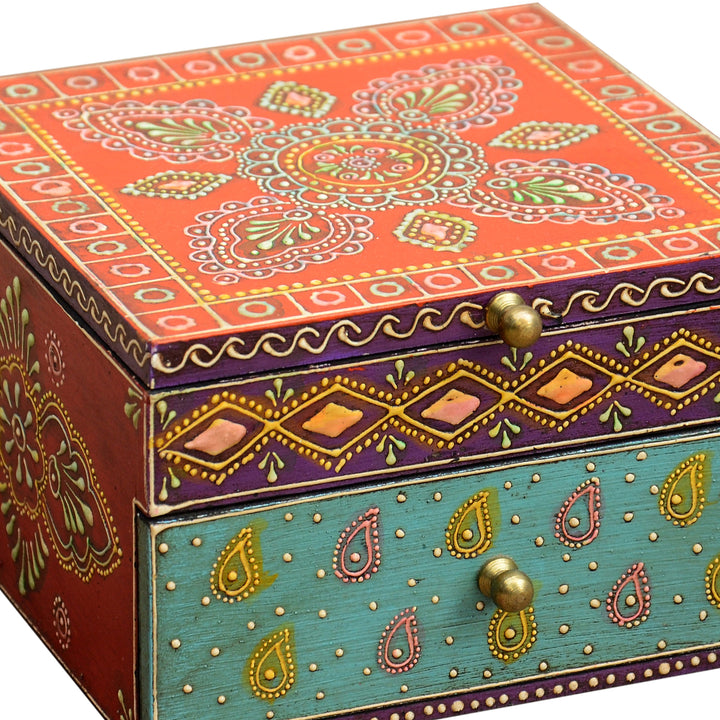 Caixa de joias oriental Shanti